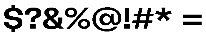 GTFlexa ExtMd 2 Font OTHER CHARS