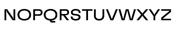 GTFlexa ExtRg Font UPPERCASE