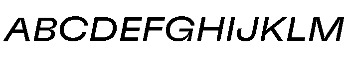 GTFlexa ExtRgIt 2 Font UPPERCASE