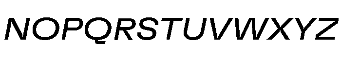 GTFlexa ExtRgIt 2 Font UPPERCASE