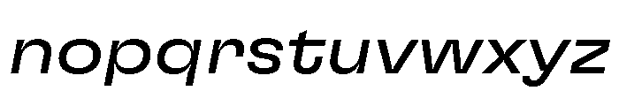 GTFlexa ExtRgIt 2 Font LOWERCASE