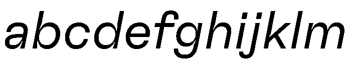 GTFlexa LtIt FONT