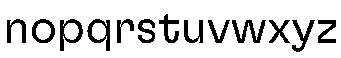 GTFlexa Lt Font LOWERCASE
