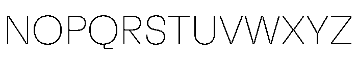 GTFlexa Lz 2 Font UPPERCASE