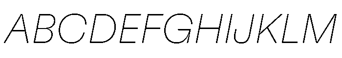 GTFlexa LzIt Font UPPERCASE