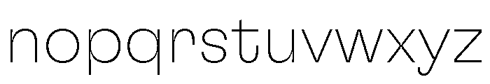 GTFlexa Lz Font LOWERCASE