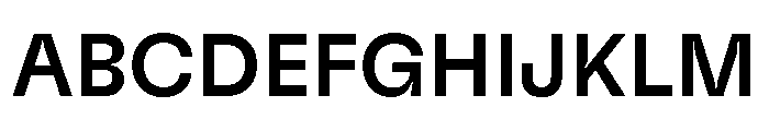 GTFlexa Md 2 Font UPPERCASE