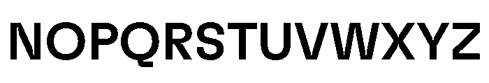 GTFlexa Md Font UPPERCASE