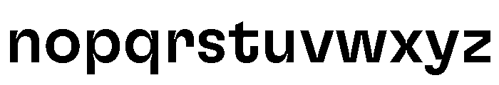GTFlexa Md Font LOWERCASE