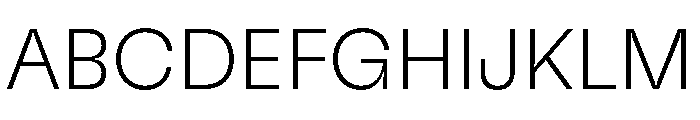 GTFlexa Th 2 Font UPPERCASE