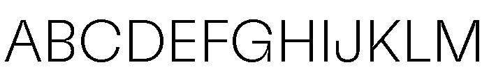GTFlexa Th Font UPPERCASE