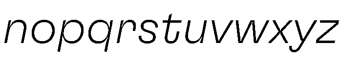 GTFlexa ThIt 2 Font LOWERCASE