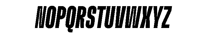 GTFlexa XCmBdIt Font UPPERCASE