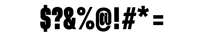 GTFlexa XCmBl Font OTHER CHARS