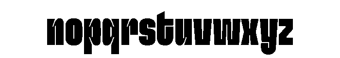 GTFlexa XCmBl Font LOWERCASE
