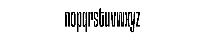 GTFlexa XCmLt 2 Font LOWERCASE
