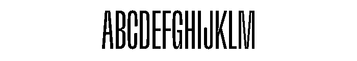GTFlexa XCmLt Font UPPERCASE