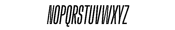 GTFlexa XCmLtIt 2 Font UPPERCASE