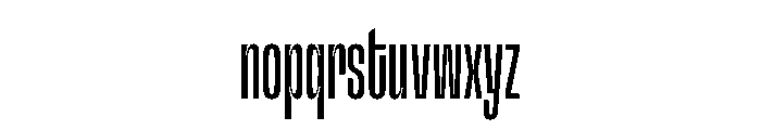 GTFlexa XCmLt Font LOWERCASE