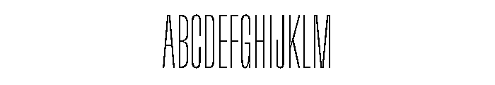 GTFlexa XCmLz Font UPPERCASE