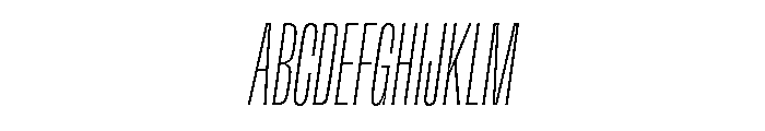 GTFlexa XCmLzIt Font UPPERCASE