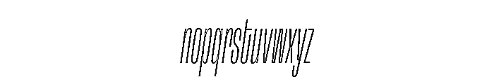 GTFlexa XCmLzIt Font LOWERCASE