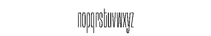 GTFlexa XCmLz Font LOWERCASE