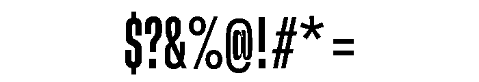 GTFlexa XCmMd Font OTHER CHARS