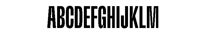 GTFlexa XCmMd Font UPPERCASE
