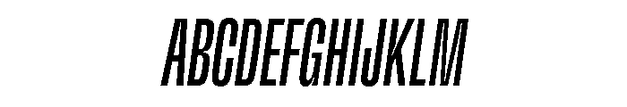 GTFlexa XCmRgIt Font UPPERCASE