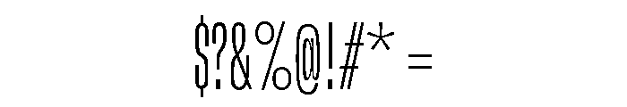 GTFlexa XCmTh 2 Font OTHER CHARS