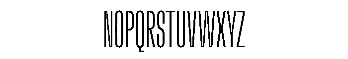 GTFlexa XCmTh Font UPPERCASE