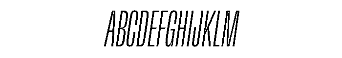 GTFlexa XCmThIt 2 Font UPPERCASE