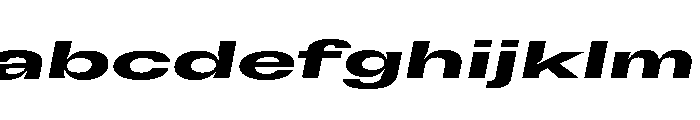 GTFlexa XExpBdIt FONT