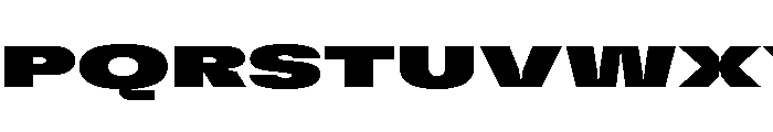 GTFlexa XExpBl Font UPPERCASE