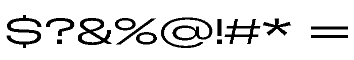 GTFlexa XExpLt 2 Font OTHER CHARS
