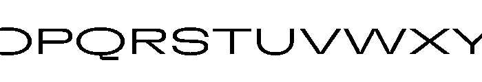 GTFlexa XExpLt 2 Font UPPERCASE