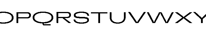 GTFlexa XExpLt Font UPPERCASE