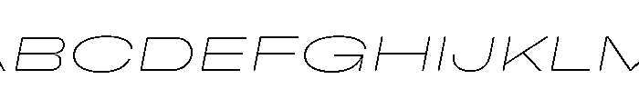 GTFlexa XExpLzIt 2 Font UPPERCASE