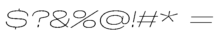 GTFlexa XExpLzIt Font OTHER CHARS