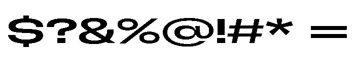 GTFlexa XExpMd 2 Font OTHER CHARS