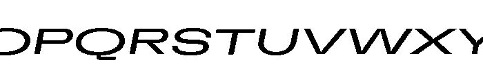 GTFlexa XExpRgIt 2 Font UPPERCASE