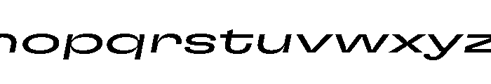 GTFlexa XExpRgIt Font LOWERCASE