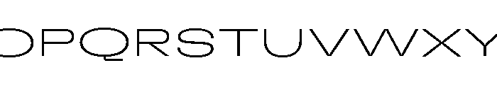GTFlexa XExpTh 2 Font UPPERCASE