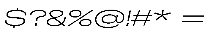 GTFlexa XExpThIt 2 Font OTHER CHARS