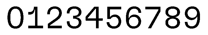 GTFlexaMono Lt Font OTHER CHARS