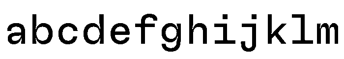 GTFlexaMono Rg FONT