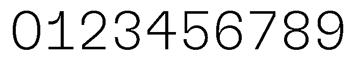GTFlexaMono Th Font OTHER CHARS