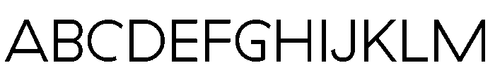GTHaptik Light Font UPPERCASE