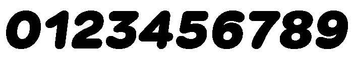 GTMaru BlackOblique Font OTHER CHARS